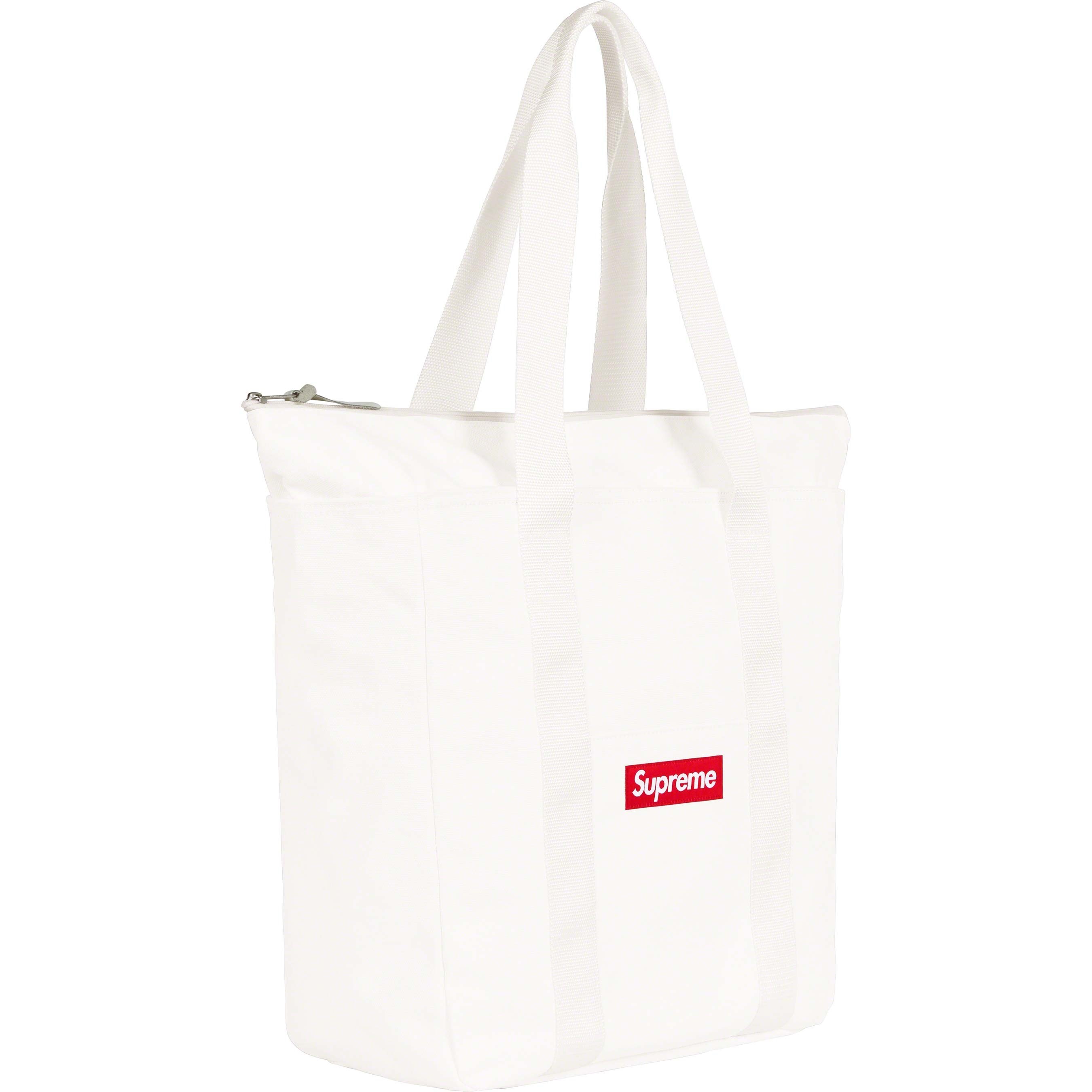 Supreme Canvas Tote (SS23) - White - $78