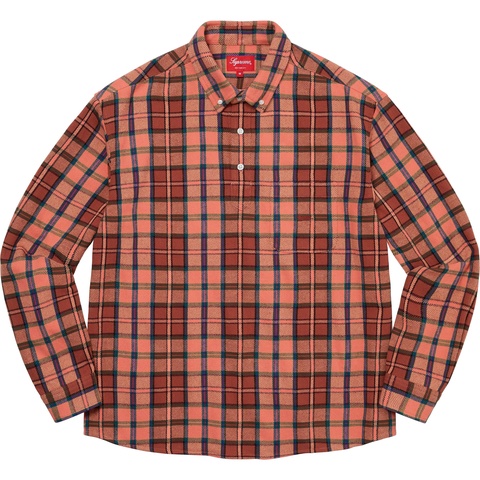 Pullover Plaid Flannel Shirt - spring/summer 2023 - Supreme