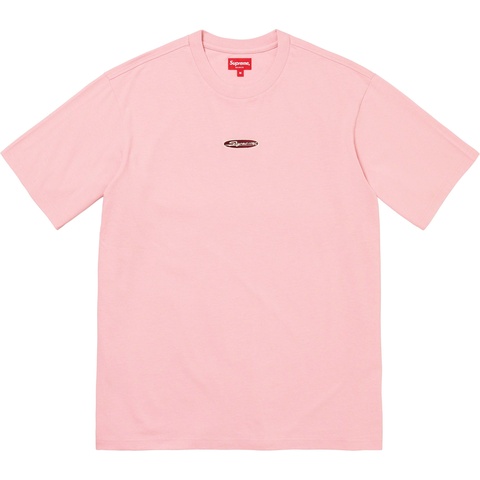 Supreme Oval Logo S/S Top - Dusty Pink