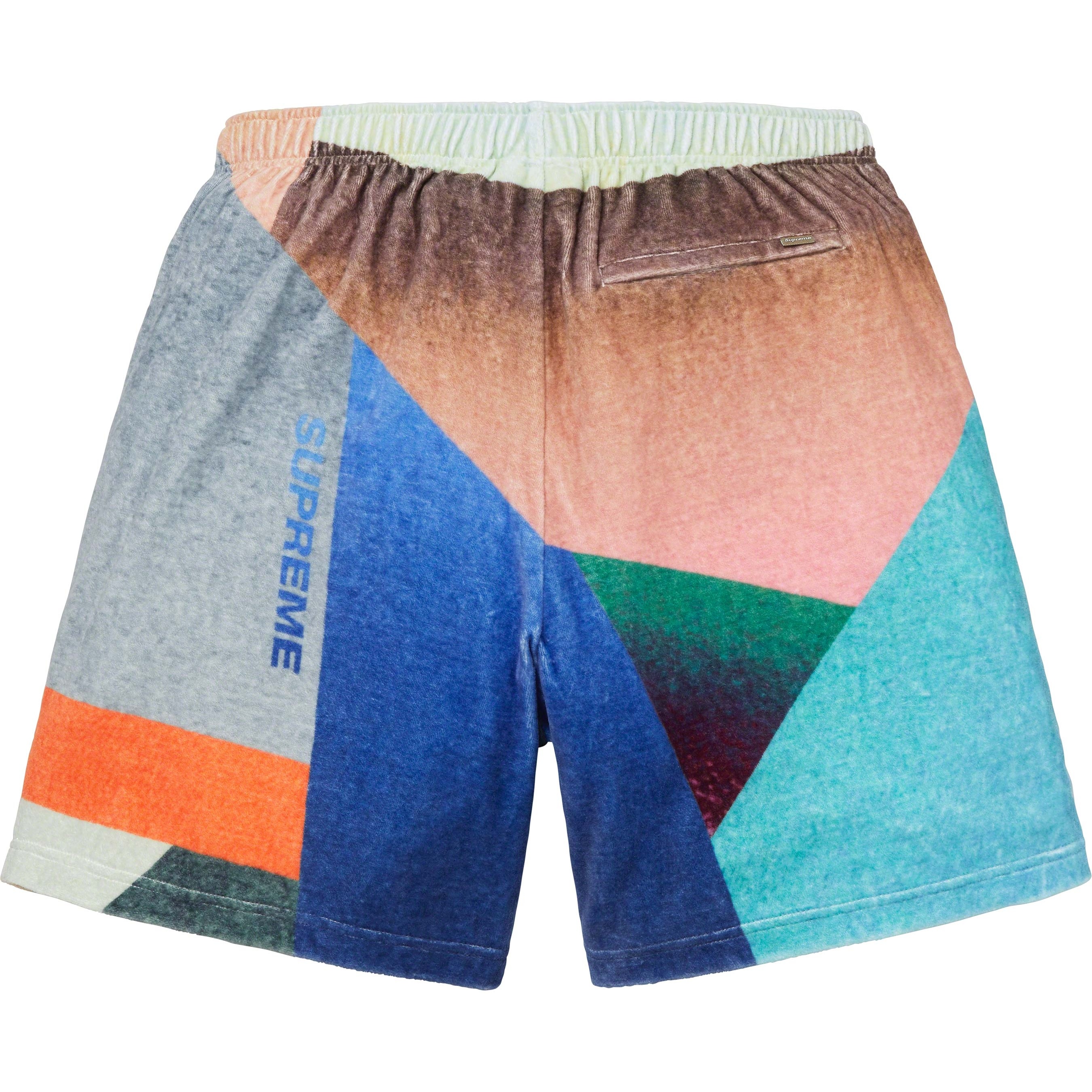 Supreme Geo Velour Short (SS23) - Multicolor - $110
