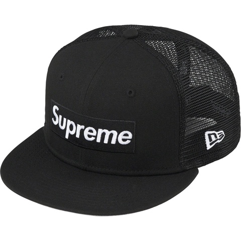 Supreme Box Logo Mesh Back New Era® - Black