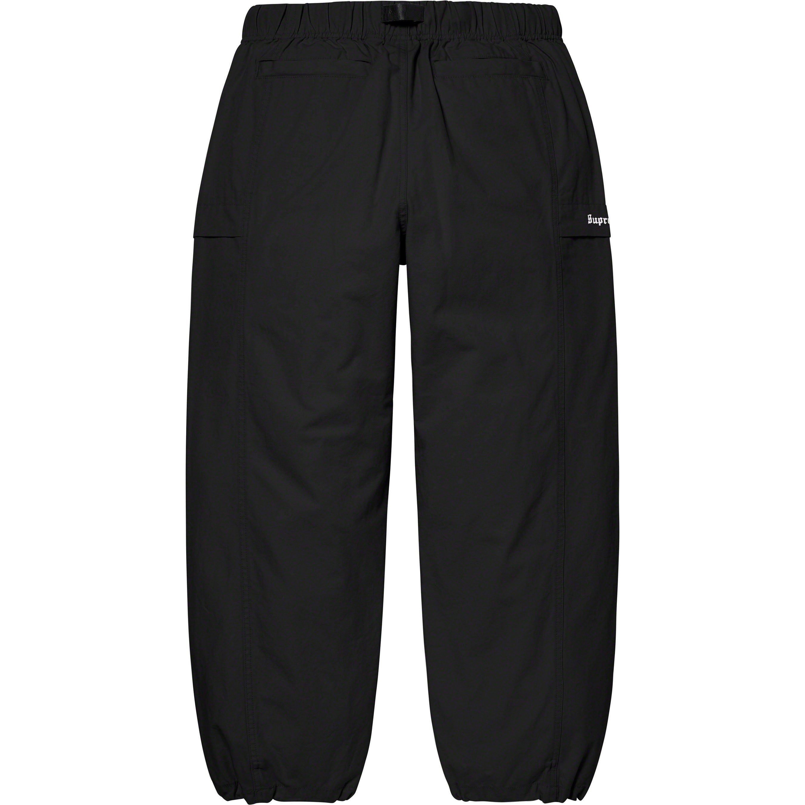 Supreme Belted Trail Pant (SS23) - Black - $148