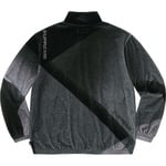 Supreme Geo Velour Track Jacket (SS23) - Black