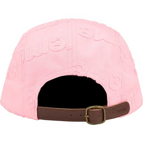 Supreme Lasered Twill Camp Cap - Pink