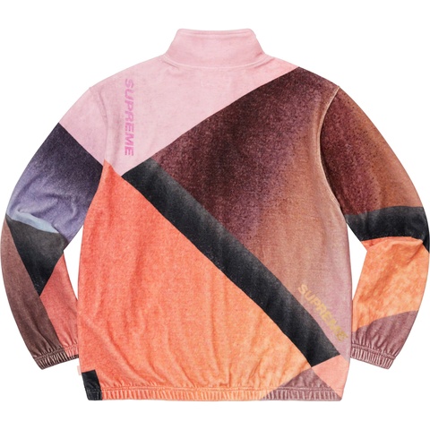 Geo Velour Track Jacket - spring/summer 2023 - Supreme