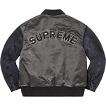 Supreme Denim Sleeve MA-1 (SS23) - Black
