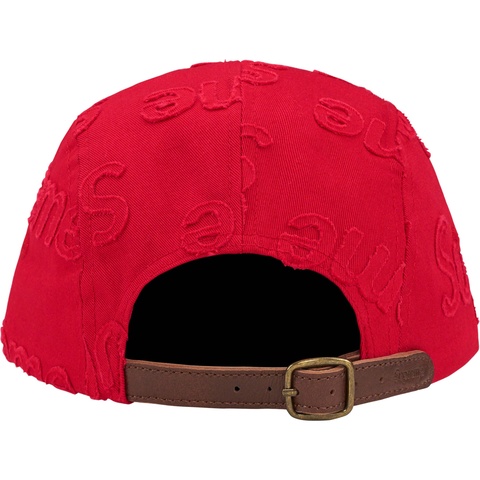 Supreme Lasered Twill Camp Cap - Red
