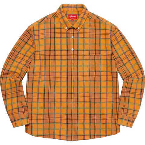 トップス Supreme Pullover Plaid FlannelShirt Gold Pullover Plaid Flannel Shirt - spring/summer 2023 - Supreme