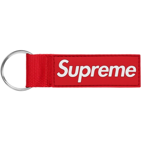 Supreme Webbing Keychain - Red