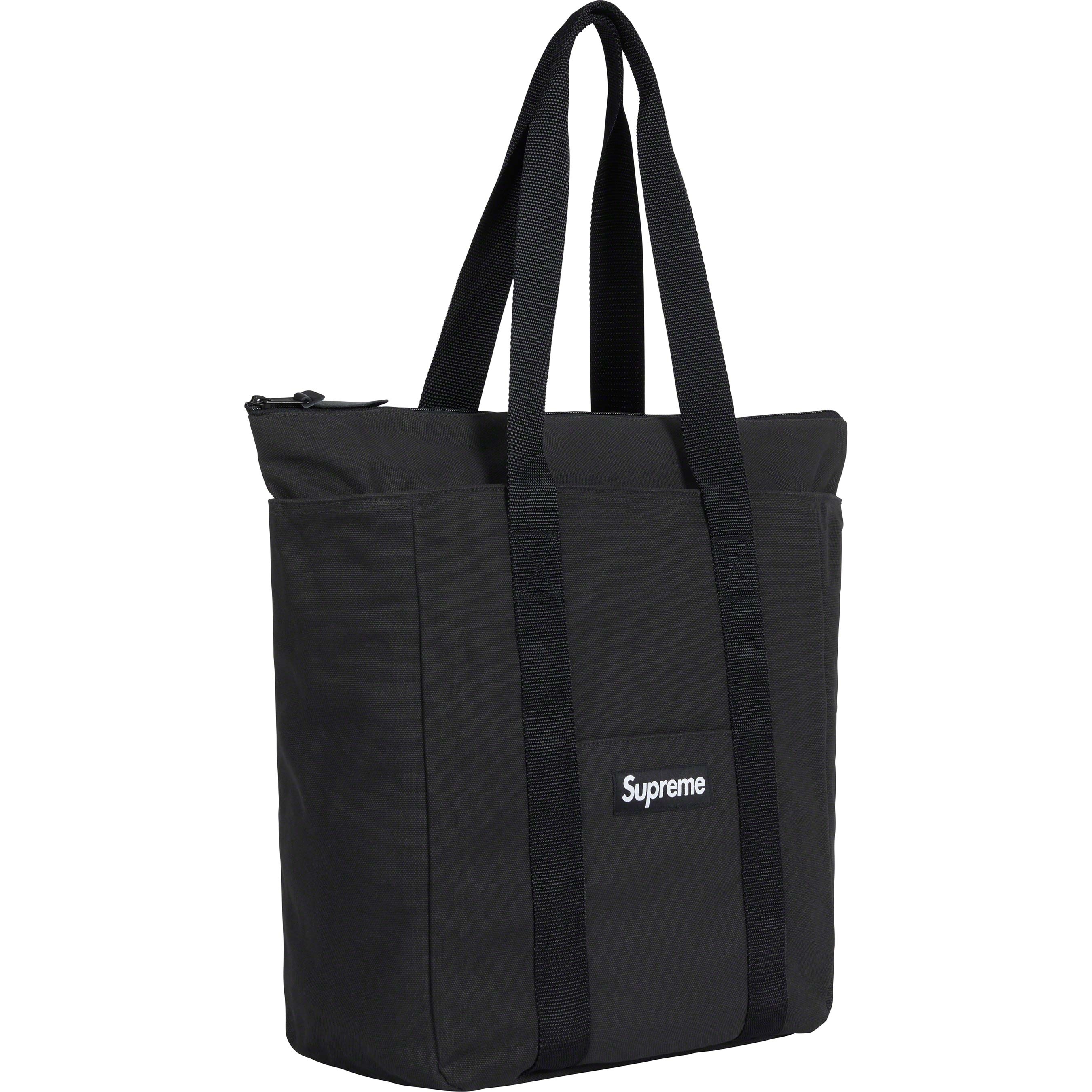 Supreme Canvas Tote (SS23) - Black - $78