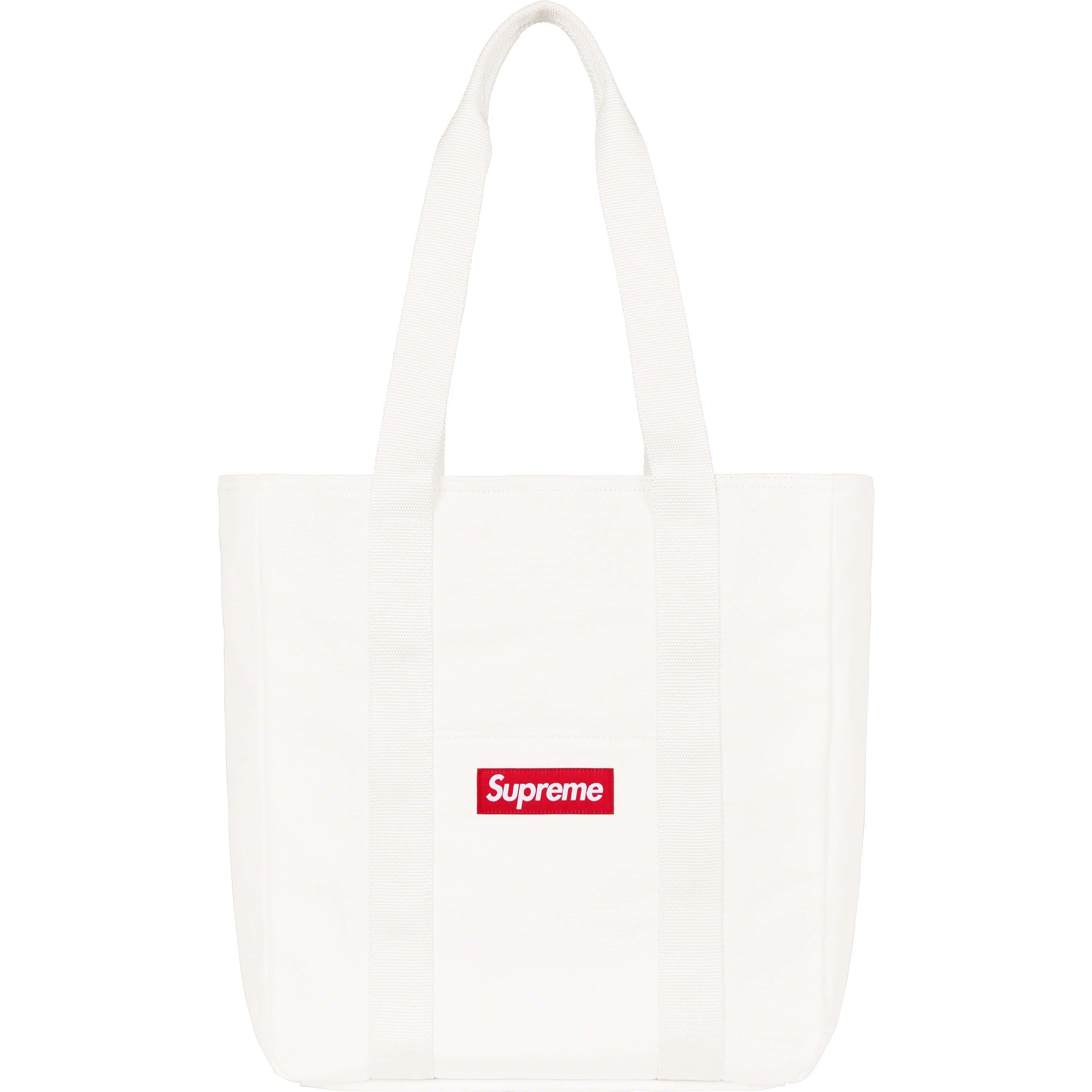 Supreme Canvas Tote (SS23) - White - $78
