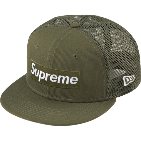 Box Logo Mesh Back New Era® - spring/summer 2023 - Supreme