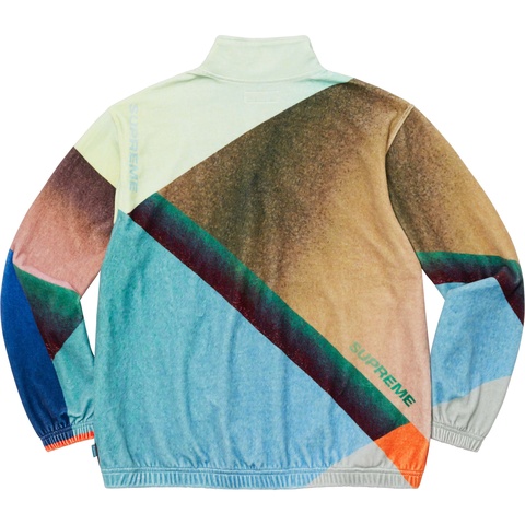 Geo Velour Track Jacket - spring/summer 2023 - Supreme