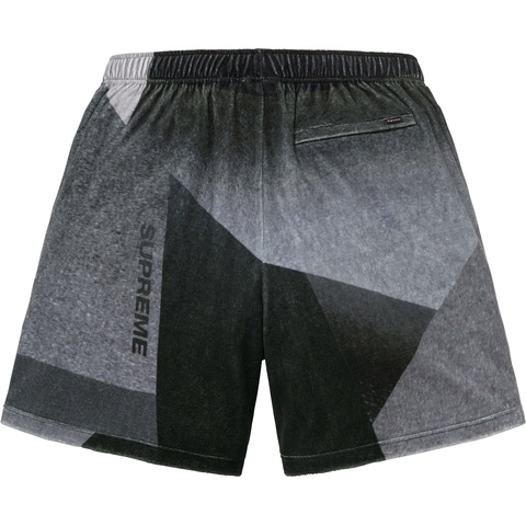 Supreme Geo Velour Short - Black