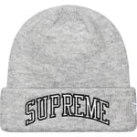 Supreme New Era Metallic Arc Beanie (SS23) - Grey