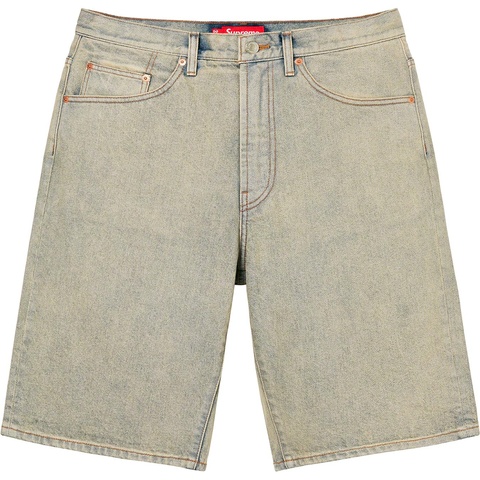 Supreme Baggy Denim Short - Dirty Indigo