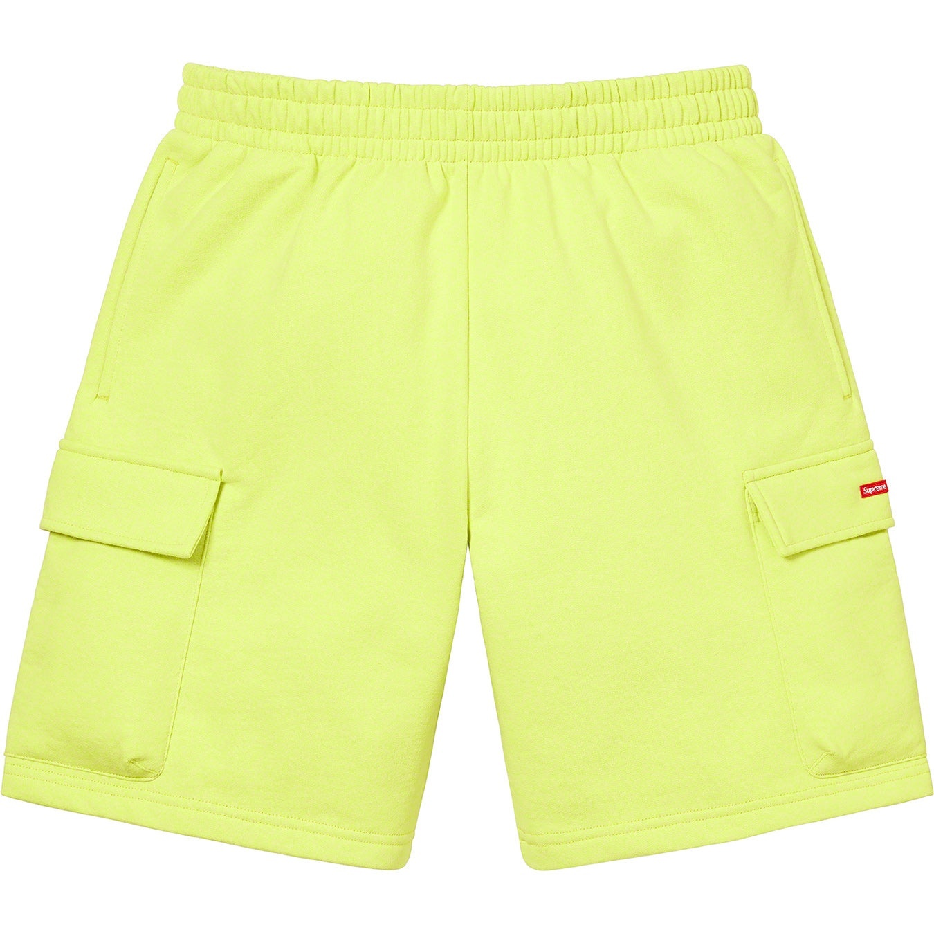 Supreme Small Box Baggy Cargo Sweatshort (SS23) - Lime - $128