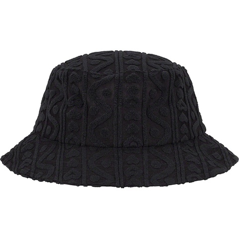 Supreme Terry Pattern Crusher - Black