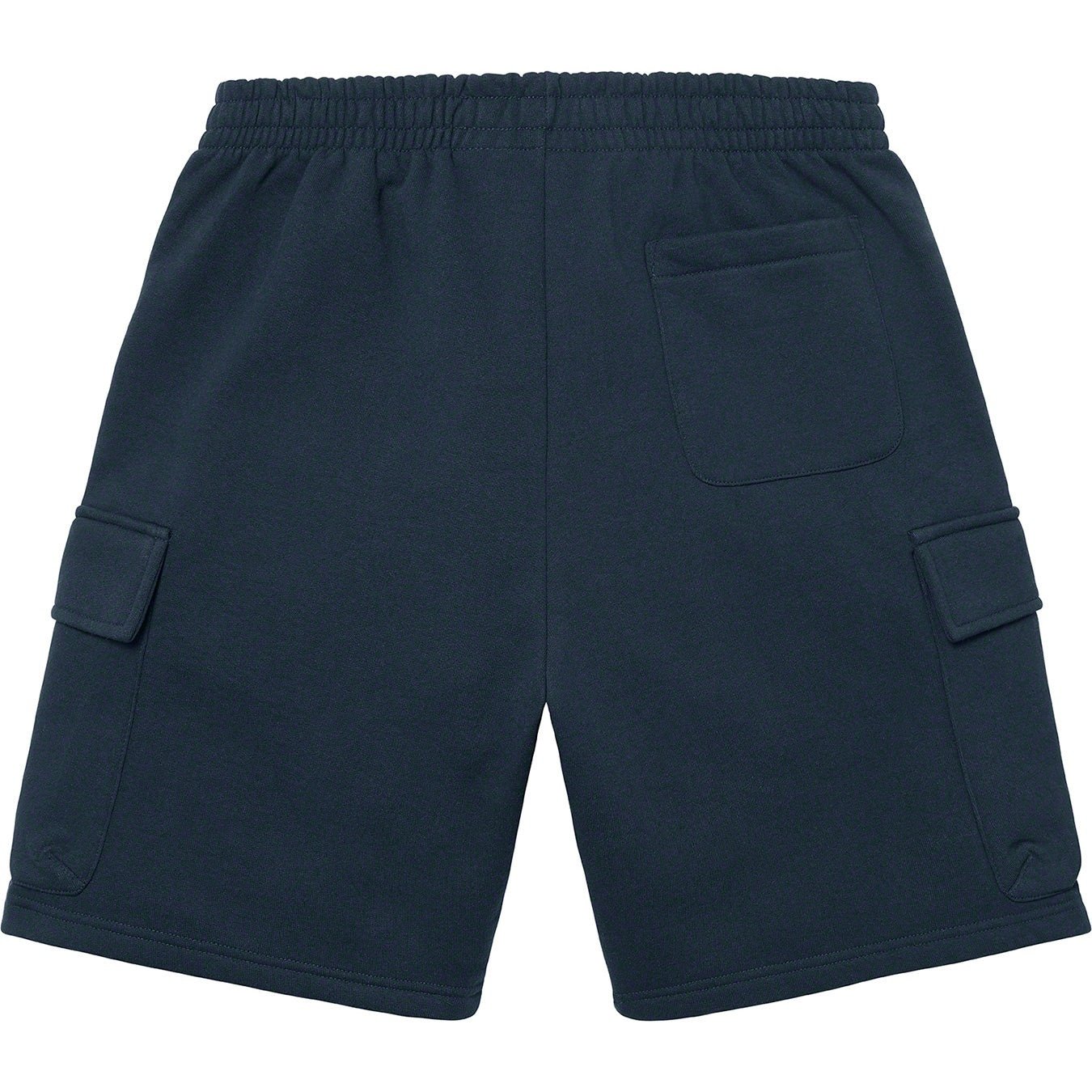 Supreme Small Box Baggy Cargo Sweatshort (SS23) - Navy - $128