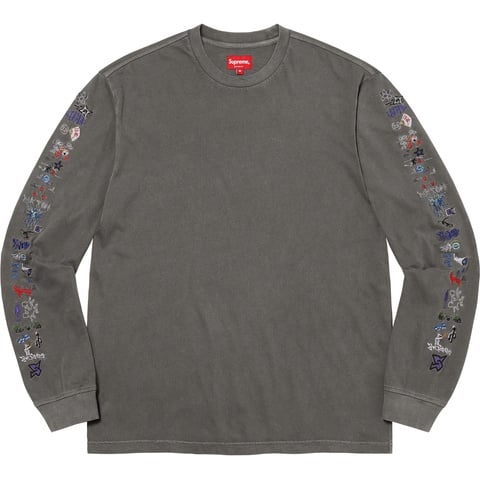 Supreme AOI Icons L/S Top - Black