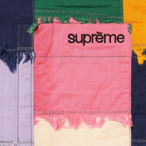 Supreme Patchwork S/S Shirt - Multicolor