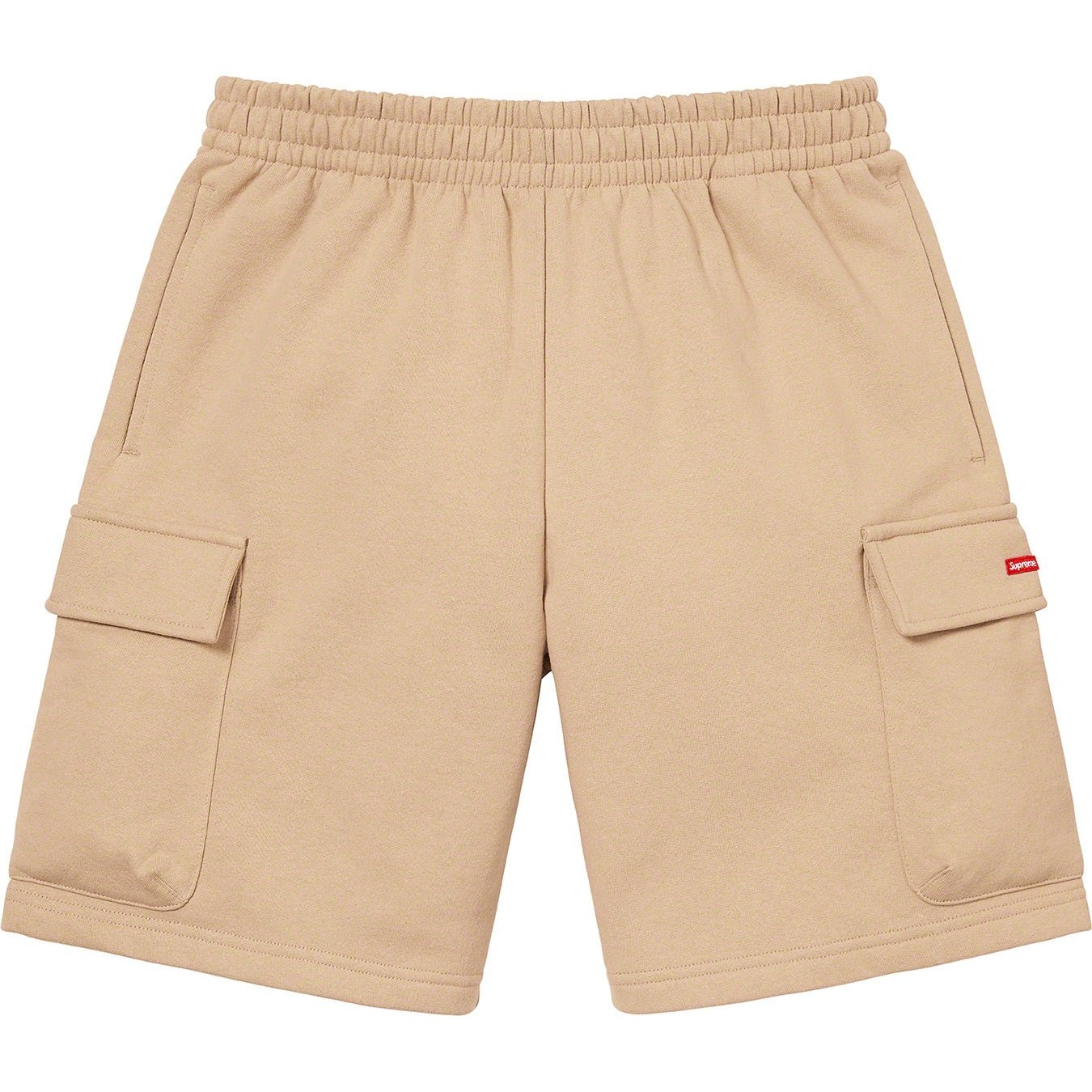 Supreme Small Box Baggy Cargo Sweatshort (SS23) - Tan - $128