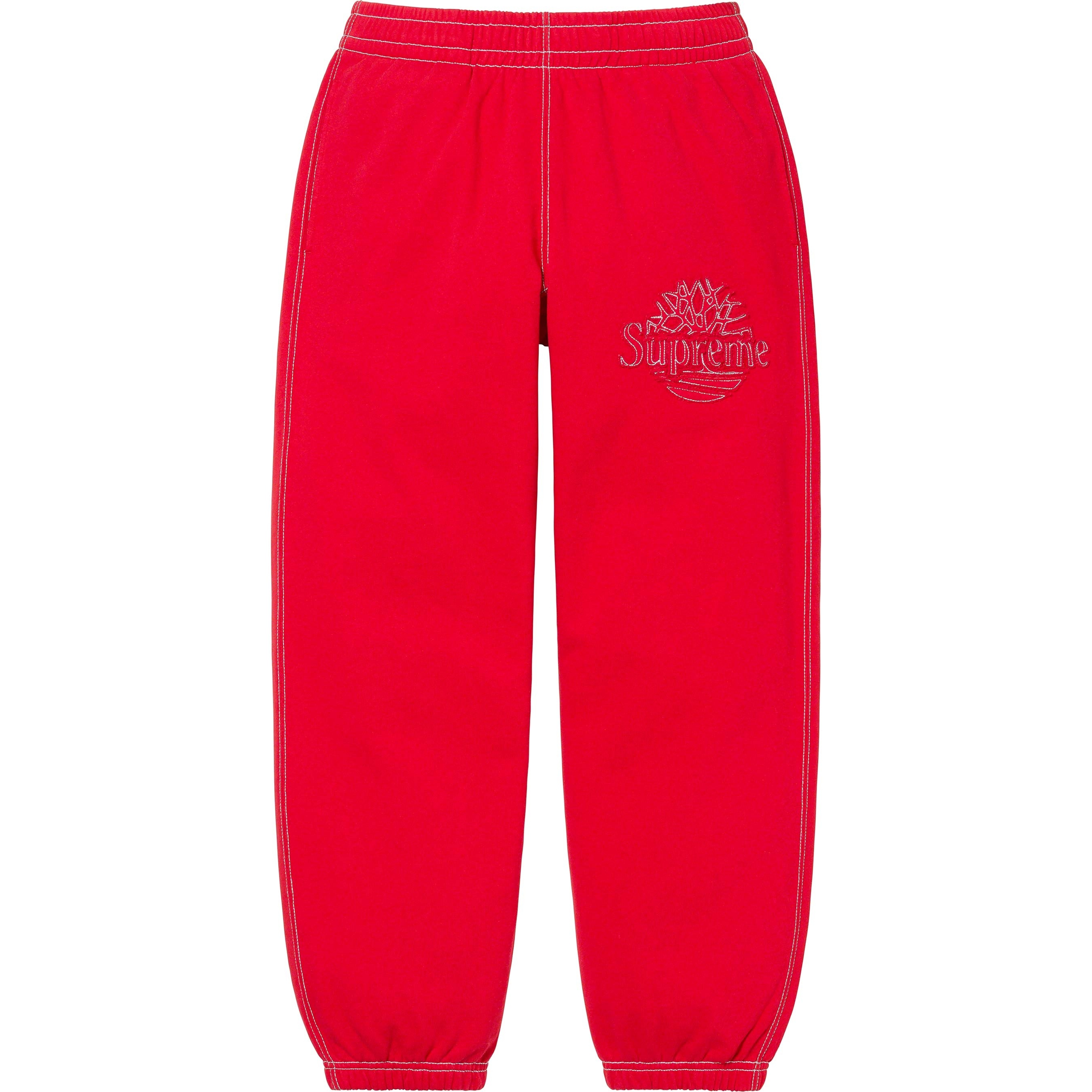 Supreme Supreme Timberland Sweatpant (SS23) - Red - $148