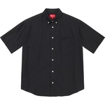 Supreme Loose Fit S S Oxford Shirt (SS23) - Black