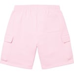 Supreme Small Box Baggy Cargo Sweatshort (SS23) - Light Pink