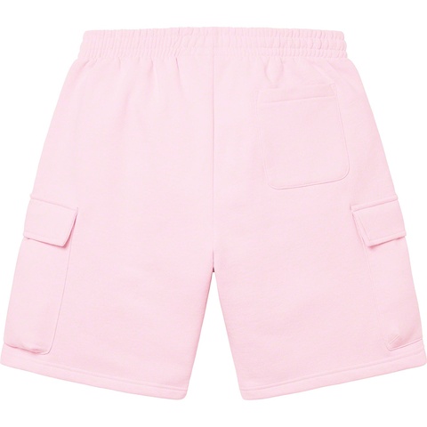 Supreme Small Box Baggy Cargo Sweatshort - Light Pink