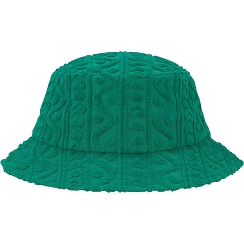 Supreme Terry Pattern Crusher - Green