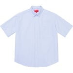 Supreme Loose Fit S S Oxford Shirt (SS23) - Light Blue