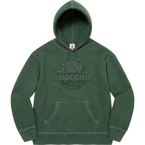 Supreme Supreme®/Timberland® Hooded Sweatshirt - Dark Green