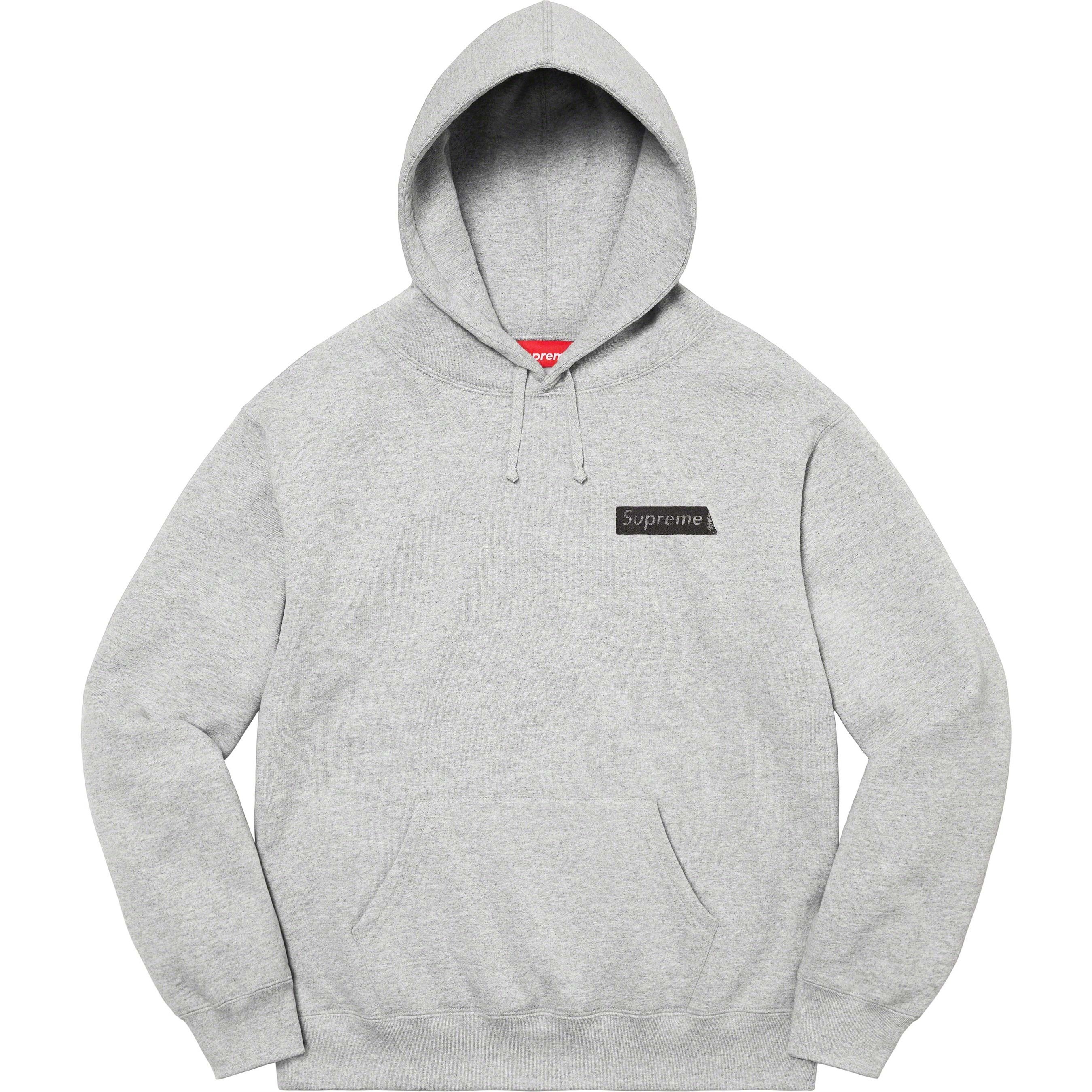 Supreme Fiend Hooded Sweatshirt (SS23) - Heather Grey - $168