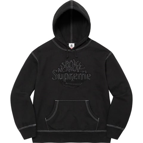 Supreme Supreme®/Timberland® Hooded Sweatshirt - Black