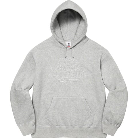 Supreme Supreme®/Timberland® Hooded Sweatshirt - Heather Grey
