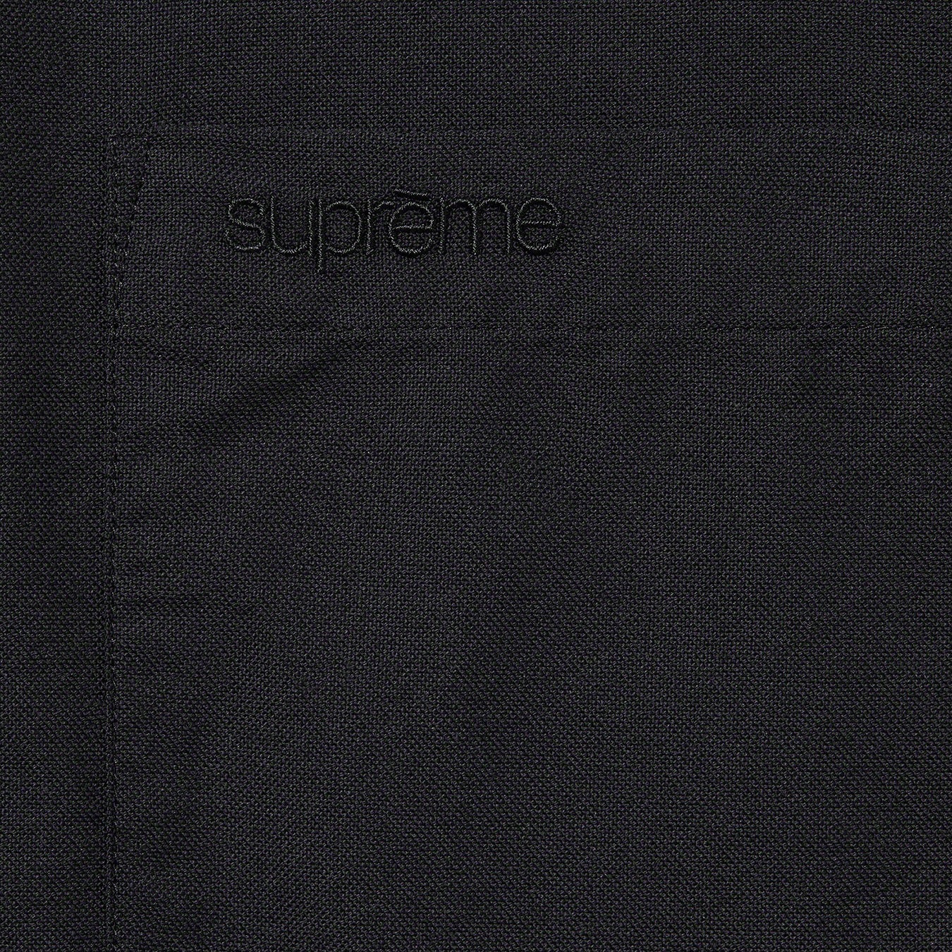 Supreme Loose Fit S S Oxford Shirt (SS23) - Black - $128