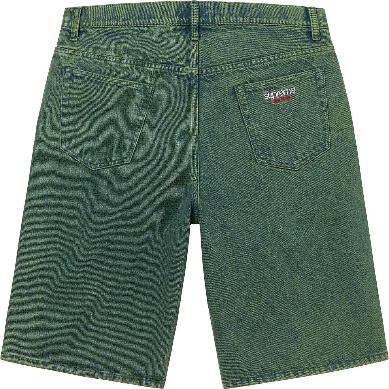 Supreme Baggy Denim Short (SS23) - Green - $138
