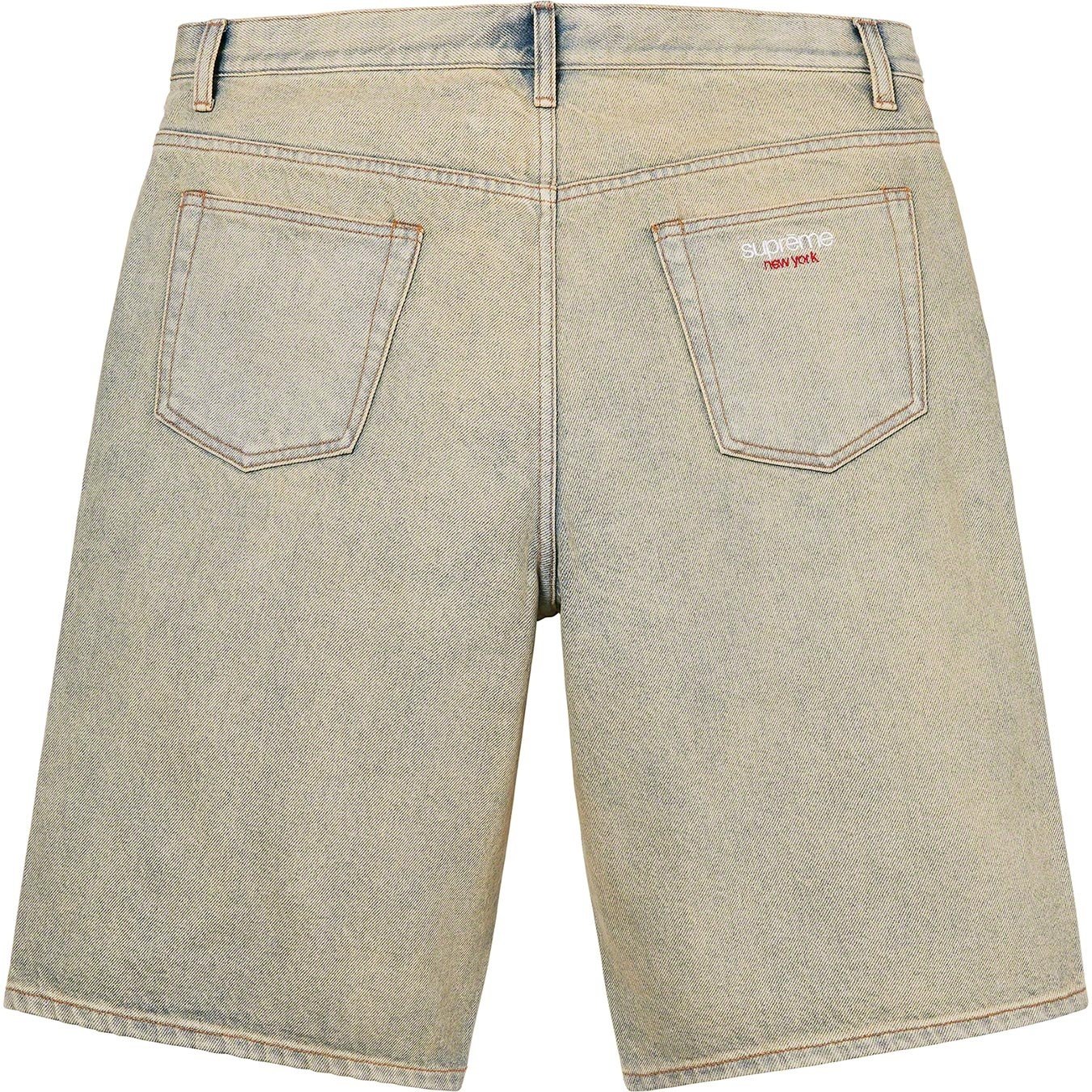 Supreme Baggy Denim Short (SS23) - Dirty Indigo - $138