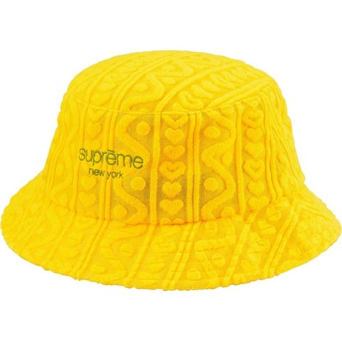 Supreme Terry Pattern Crusher - Yellow