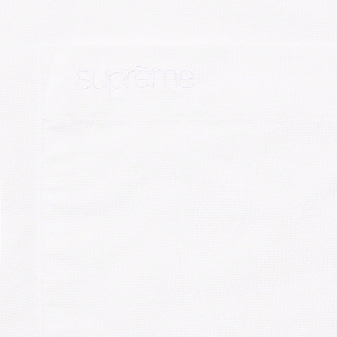 Supreme Loose Fit S S Oxford Shirt (SS23) - White - $128