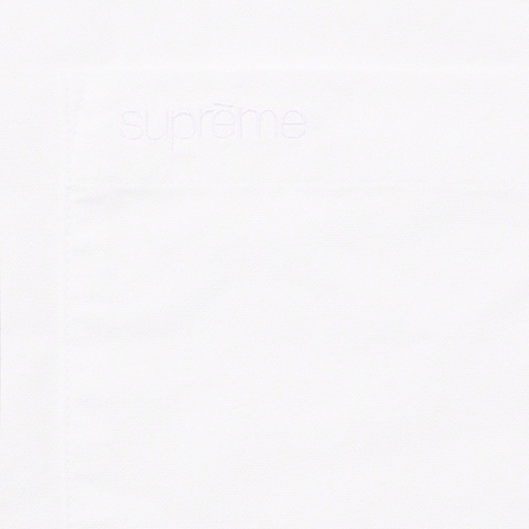 Supreme Loose Fit S/S Oxford Shirt - White