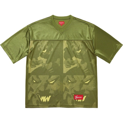 Supreme Ronin Football Jersey - Olive