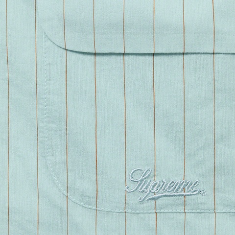 Pinstripe Linen Shirt - spring/summer 2023 - Supreme