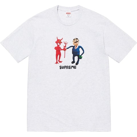 Supreme Business Tee - Ash Grey