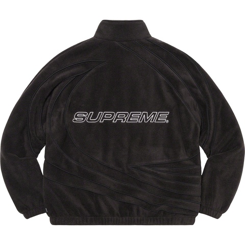 Supreme Racing Fleece Jacket - Black