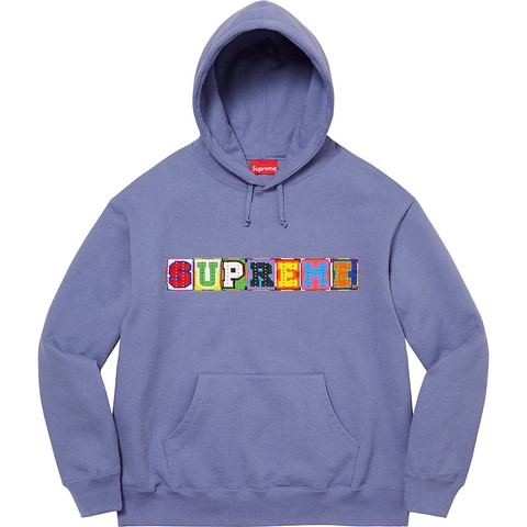 Supreme Beaded Hooded Sweatshirt - Light Purple