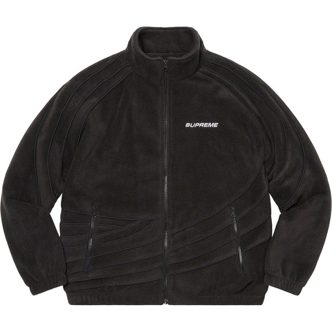 Supreme Racing Fleece Jacket - Black