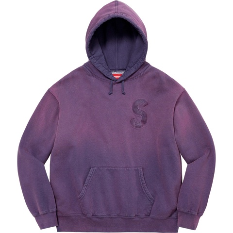 Overdyed S Logo Hooded Sweatshirt - Supreme