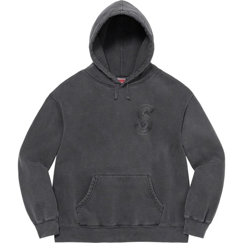 Overdyed S Logo Hooded Sweatshirt - Supreme